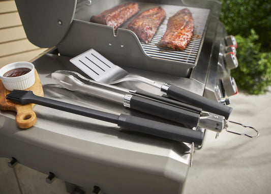Weber - Precision 3 Piece Grill Tool Set - S/S - Wholesales Supply