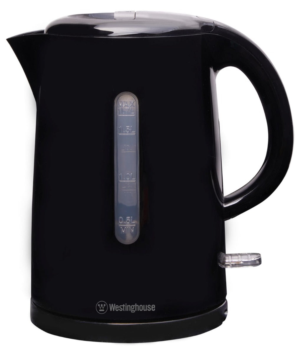 Westinghouse - 1.7L Kettle Plastic - Black - Wholesales Supply