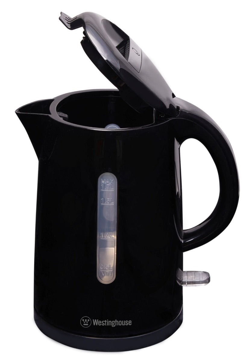 Westinghouse - 1.7L Kettle Plastic - Black - Wholesales Supply