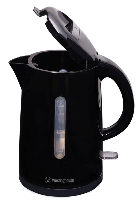 Westinghouse - 1.7L Kettle Plastic - Black - Wholesales Supply