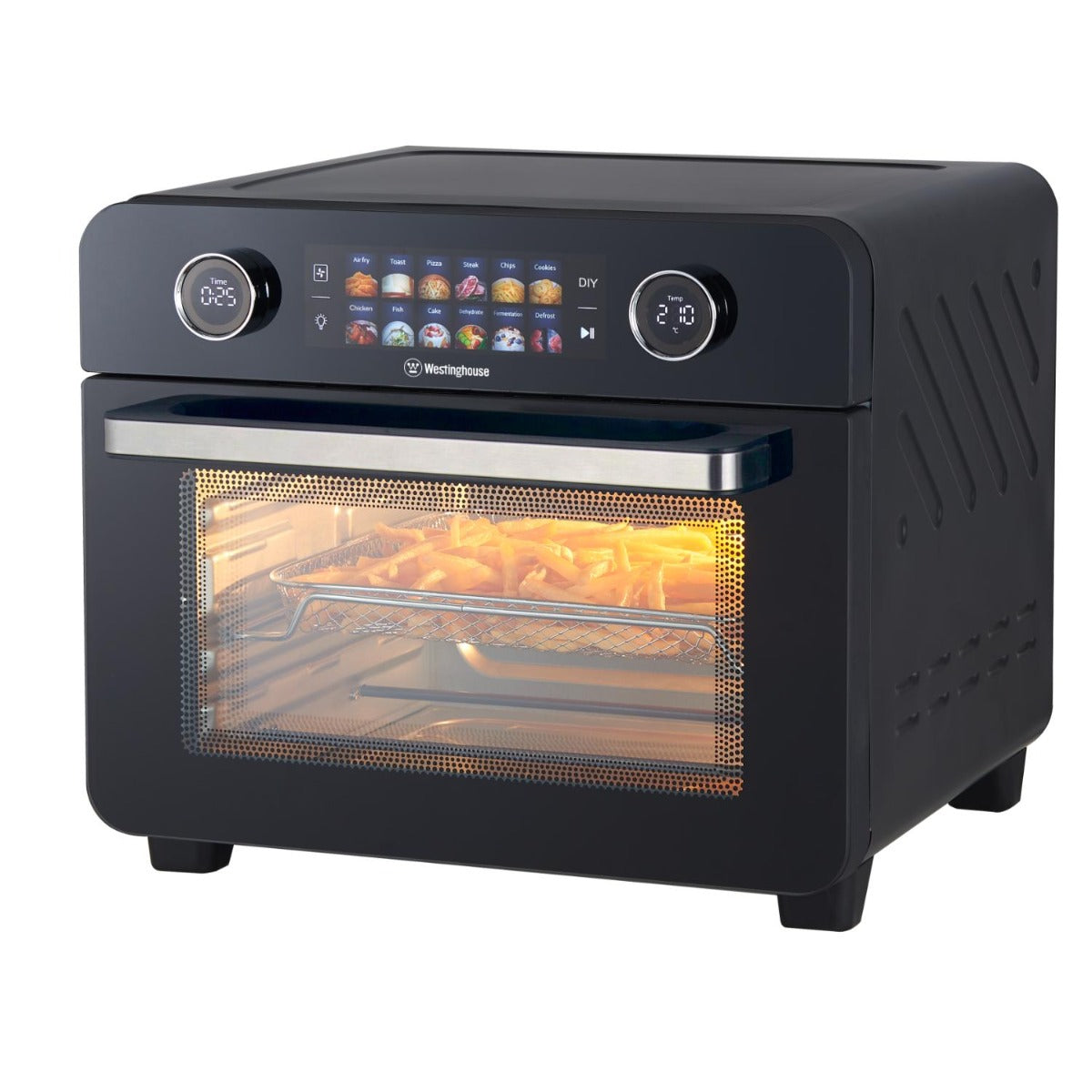 Westinghouse - 2200W 25L Digital Benchtop Air Fryer Oven - Black - Wholesales Supply