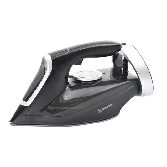 Westinghouse - 2200W Steam Iron - Black/Silver - Wholesales Supply