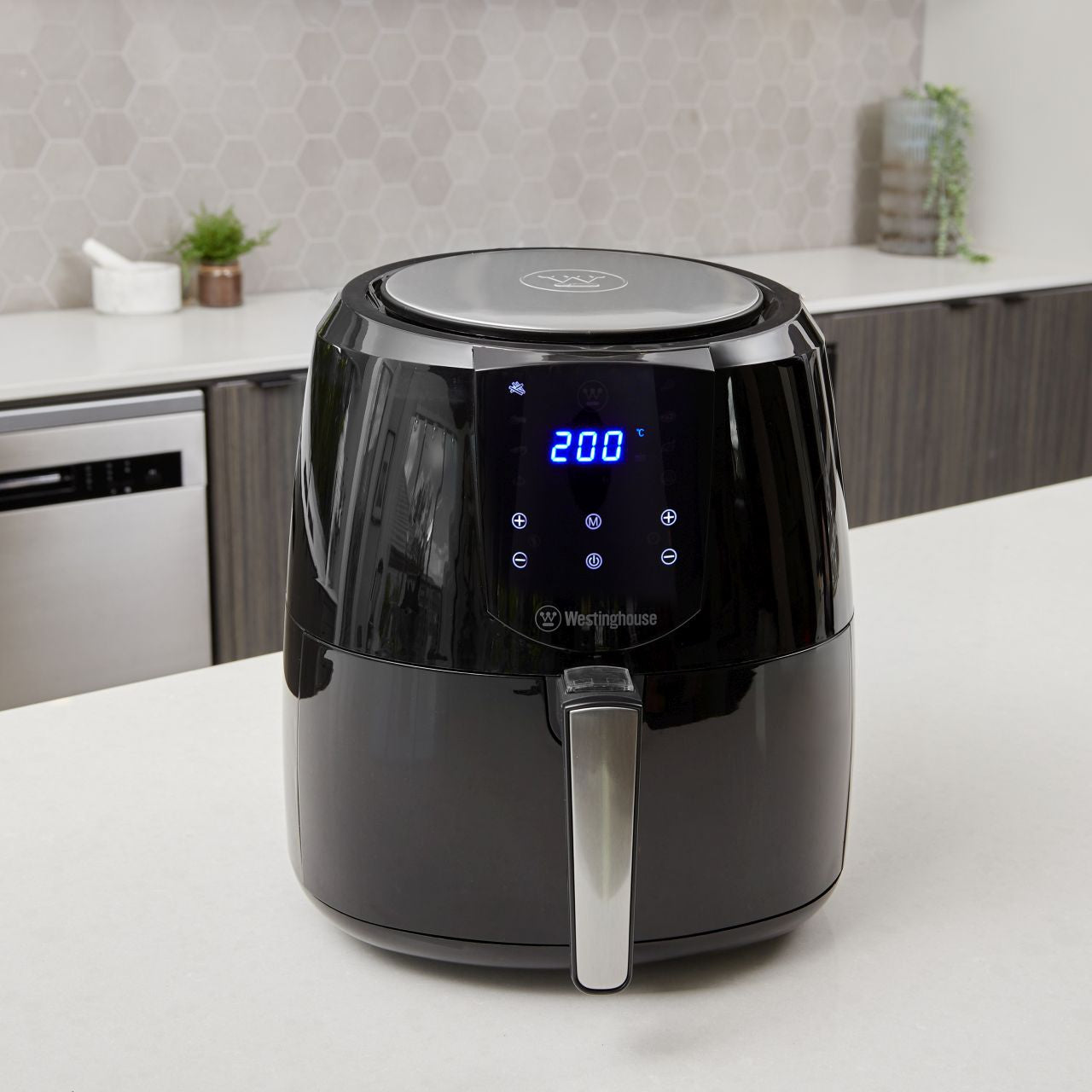 Westinghouse - 5.2L 1800W Digital Opti-Fry - Black - Wholesales Supply