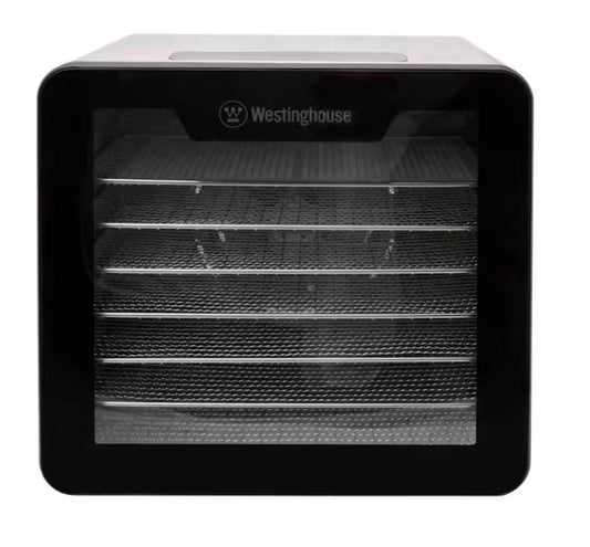 Westinghouse - 7x S/S Tray, Touch Control Dehydrator - Silver/Black - Wholesales Supply