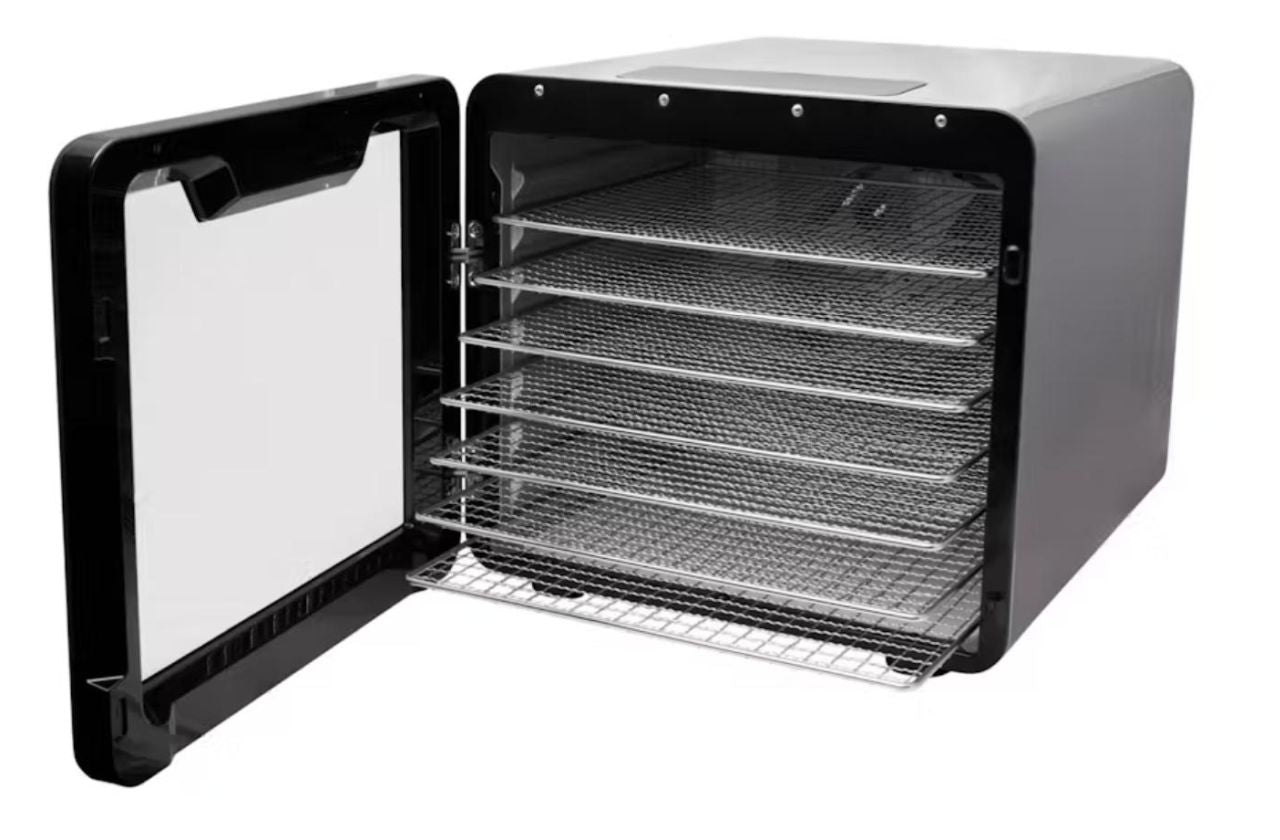 Westinghouse - 7x S/S Tray, Touch Control Dehydrator - Silver/Black - Wholesales Supply