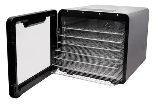 Westinghouse - 7x S/S Tray, Touch Control Dehydrator - Silver/Black - Wholesales Supply