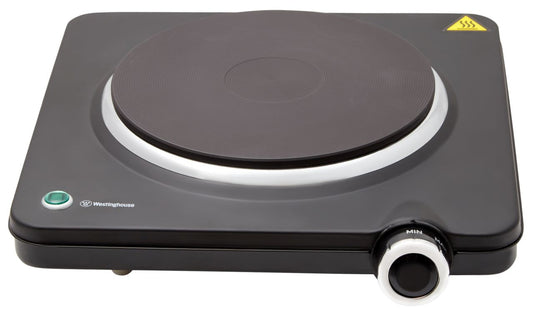 Westinghouse - Electric Hotplate, Black - Wholesales Supply