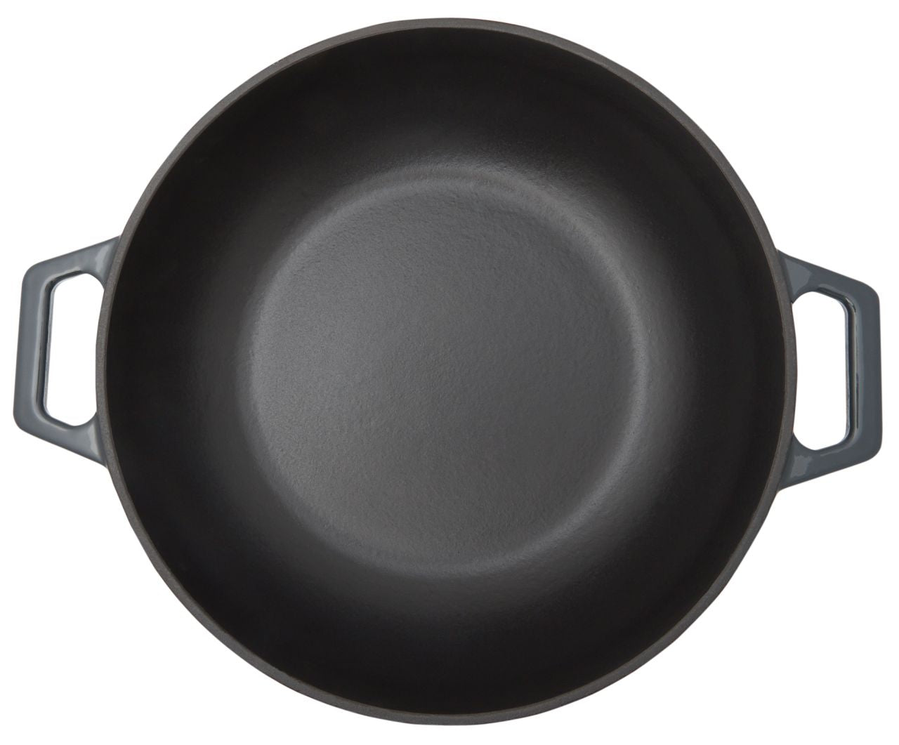 Westinghouse - Cast Iron Pot, Ombre Grey, 30cm Round Shallow - Wholesales Supply