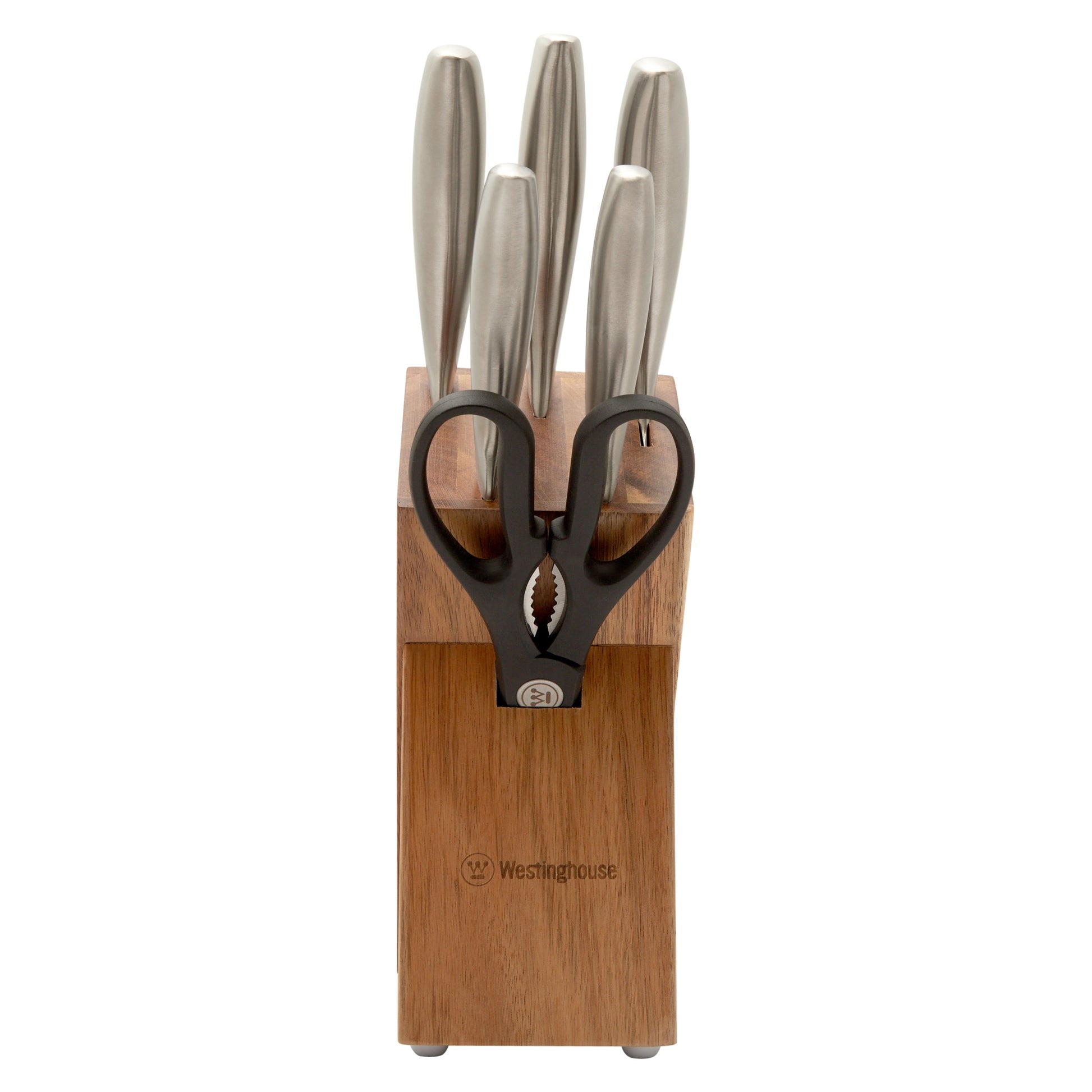 Westinghouse - 7 Piece Knife Block Set - Wholesales Supply