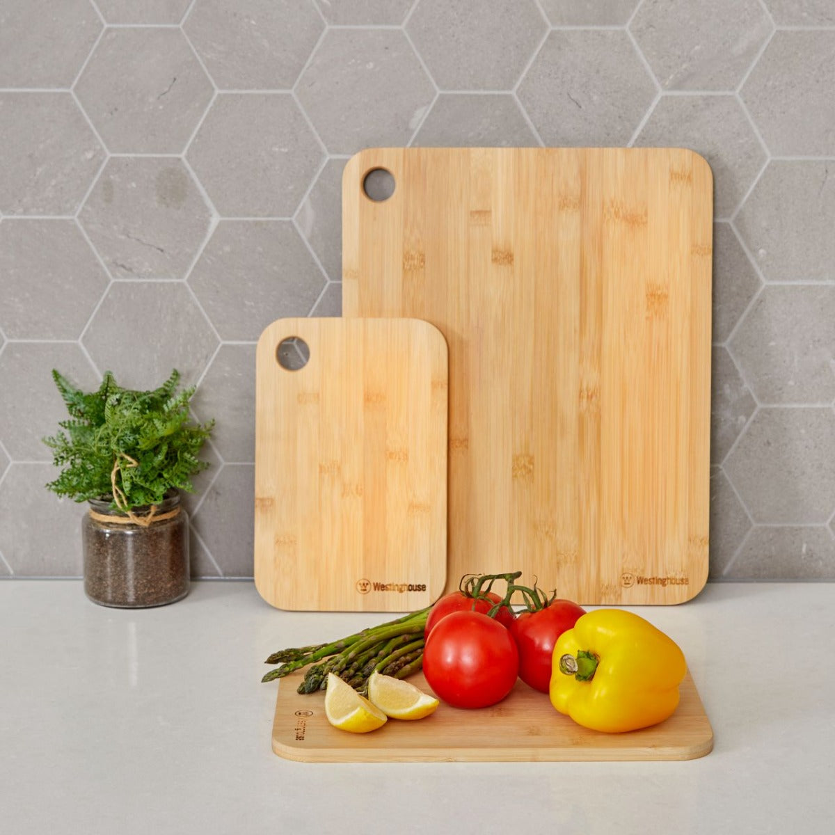 Westinghouse - Chopping Board - Bamboo, 3 Piece Set - Wholesales Supply