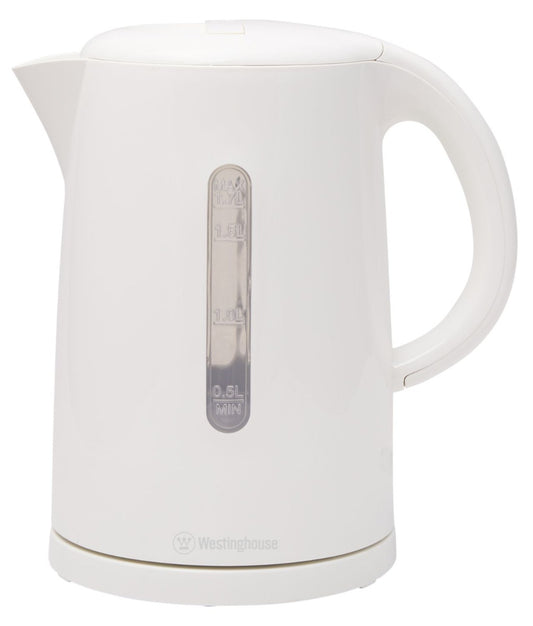Westinghouse - 1.7L Kettle Plastic - White - Wholesales Supply