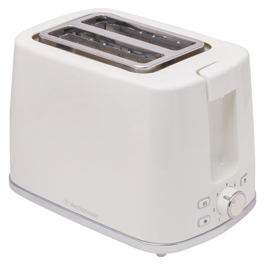 Westinghouse - 2 Slice Toaster Plastic - White - Wholesales Supply