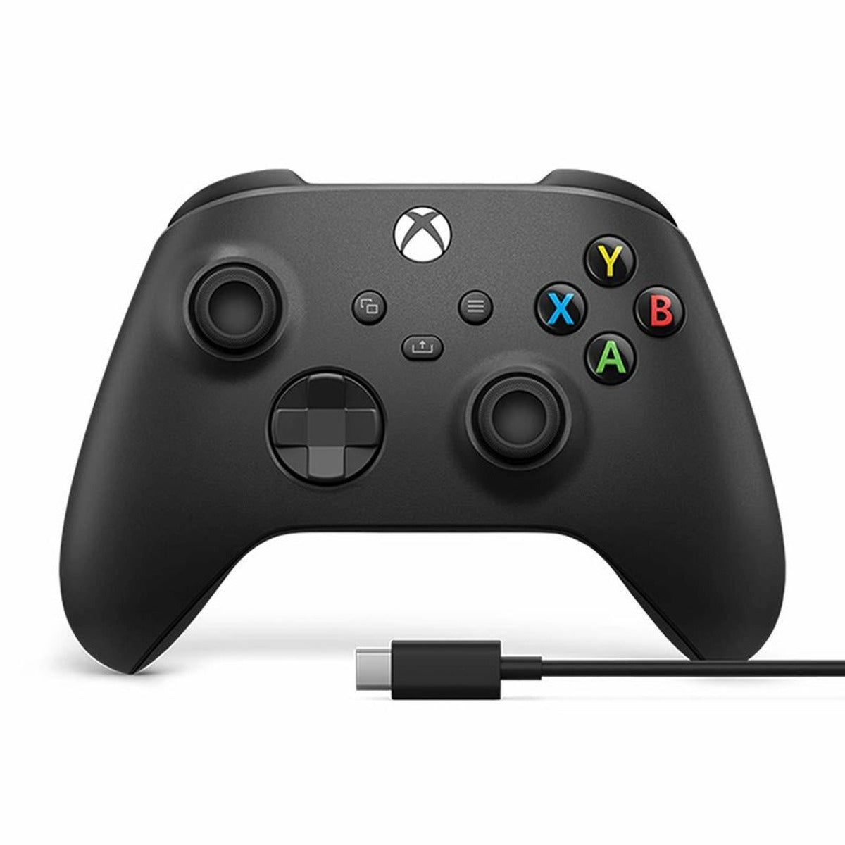 XBOX Black Wireless Controller with USB-C Cable for PC - Wholesales Supply