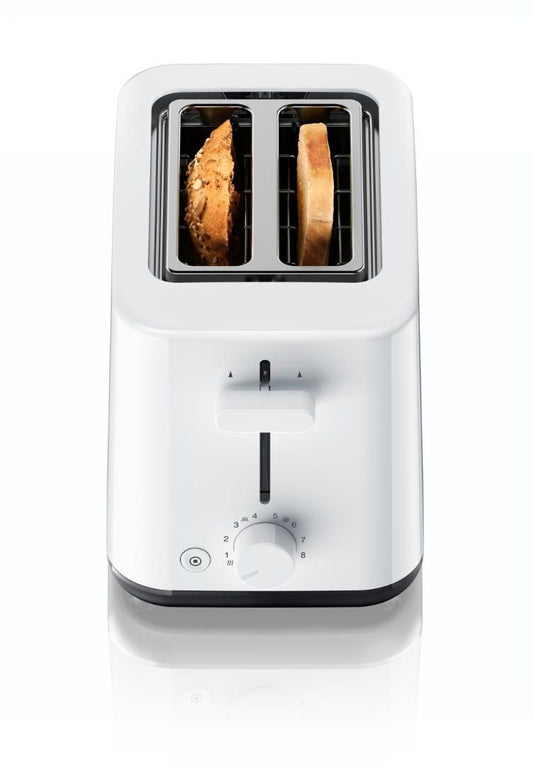 Braun - Breakfast1 2 Slice Toaster - White