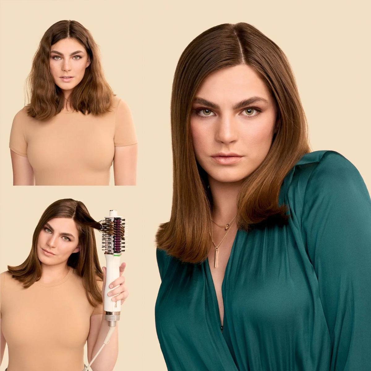 Shark - SmoothStyle Heated Comb Blow Dryer Brush