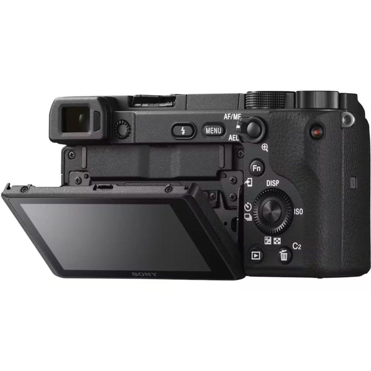 Sony - A6400 Camera Body + 16-50mm M2 Lens Kit - Black