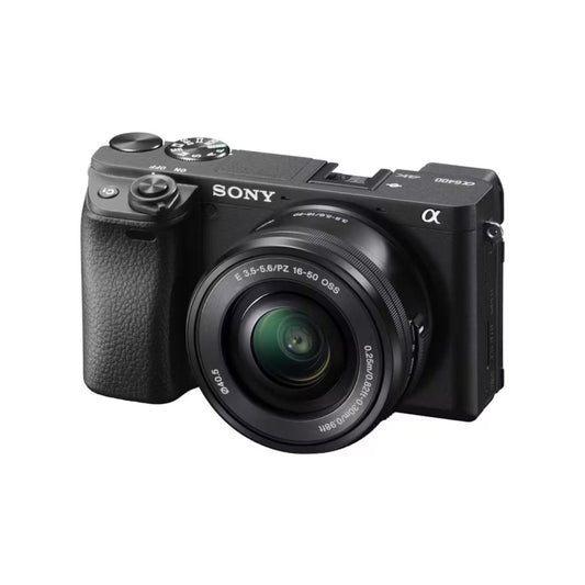 Sony - A6400 Camera Body + 16-50mm M2 Lens Kit - Black