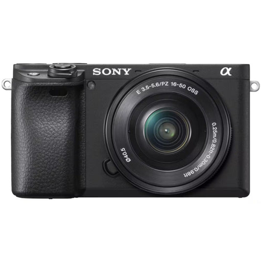 Sony - A6400 Camera Body + 16-50mm M2 Lens Kit - Black
