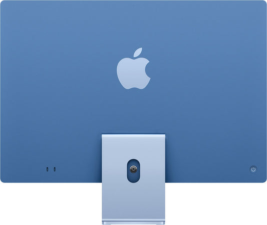 Apple - 24" iMac: M4 chip with 8-core CPU & 8-core GPU, 16GB, 256GB SSD - Blue