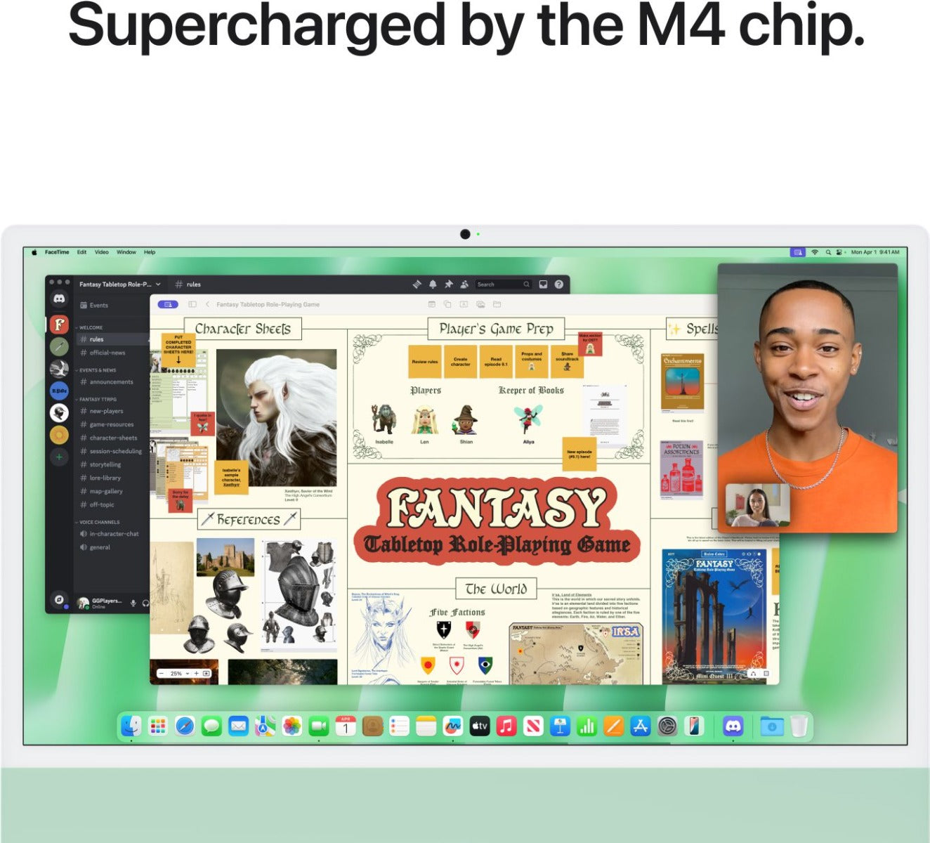 Apple - 24" iMac: M4 chip with 8-core CPU & 8-core GPU, 16GB, 256GB SSD - Green