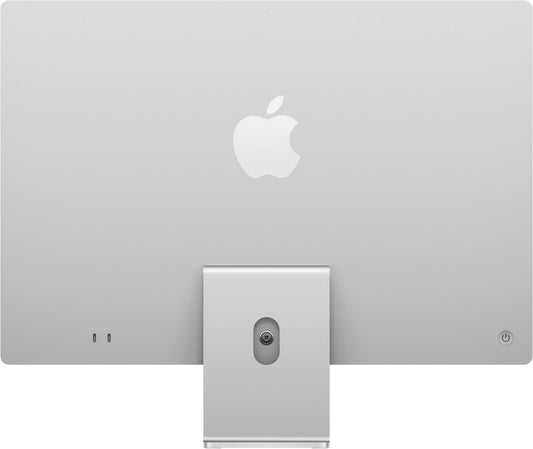 Apple - 24" iMac: M4 chip with 8-core CPU & 8-core GPU, 16GB, 256GB SSD - Silver