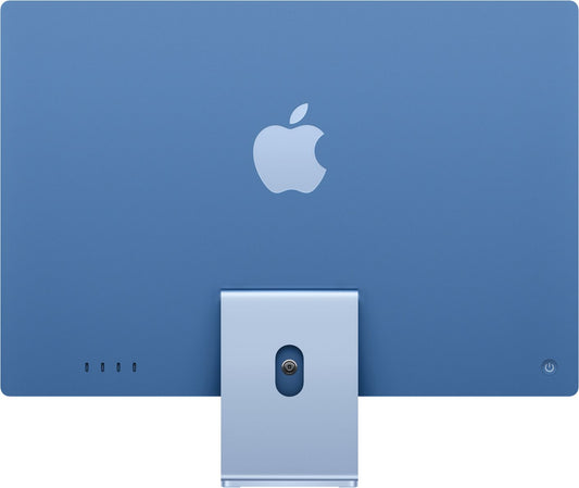 Apple - 24" iMac: M4 chip with 10-core CPU & 10-core GPU, 16GB, 256GB SSD - Blue