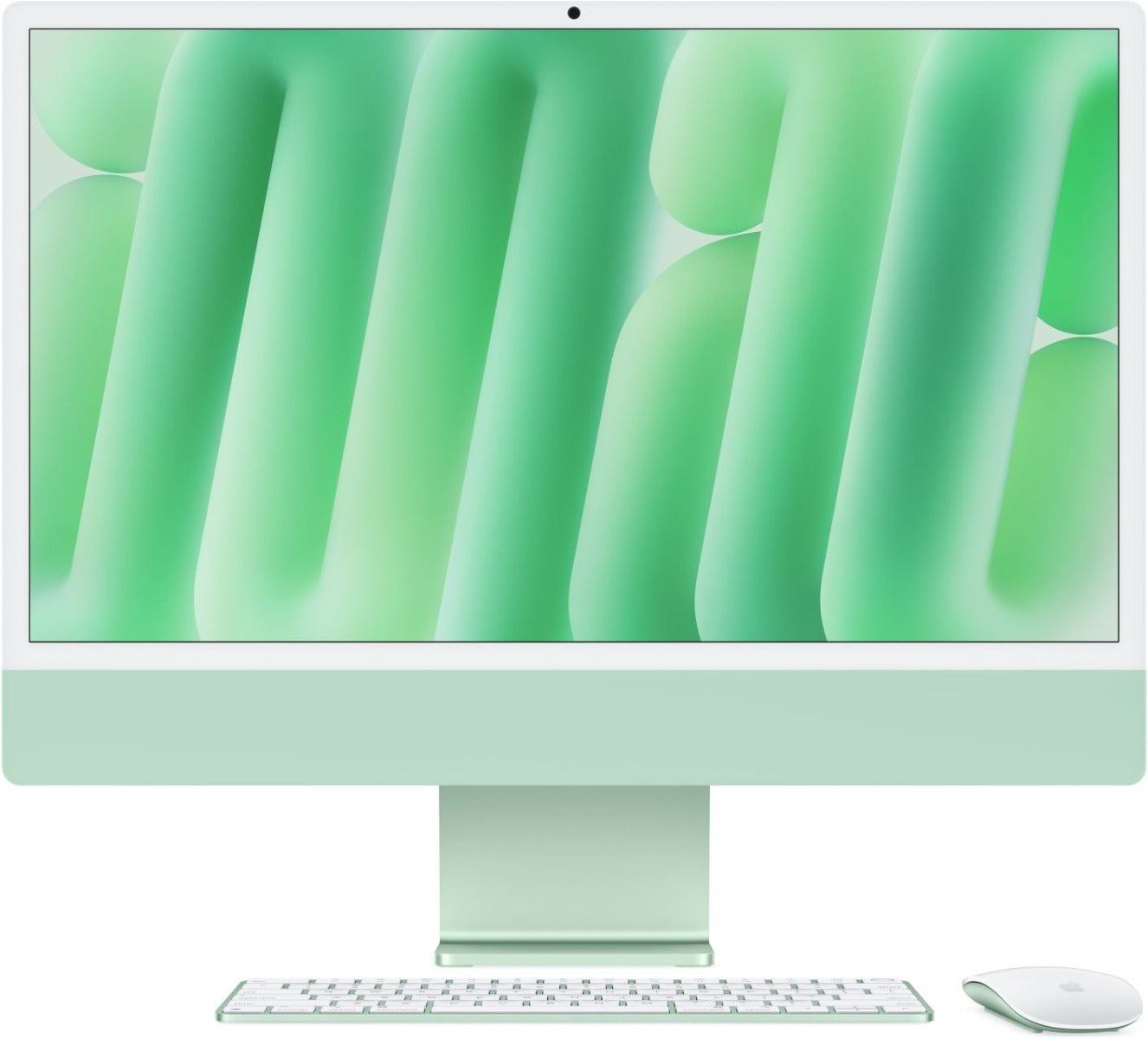 Apple - 24" iMac: M4 chip with 10-core CPU & 10-core GPU, 24GB, 512GB SSD - Green