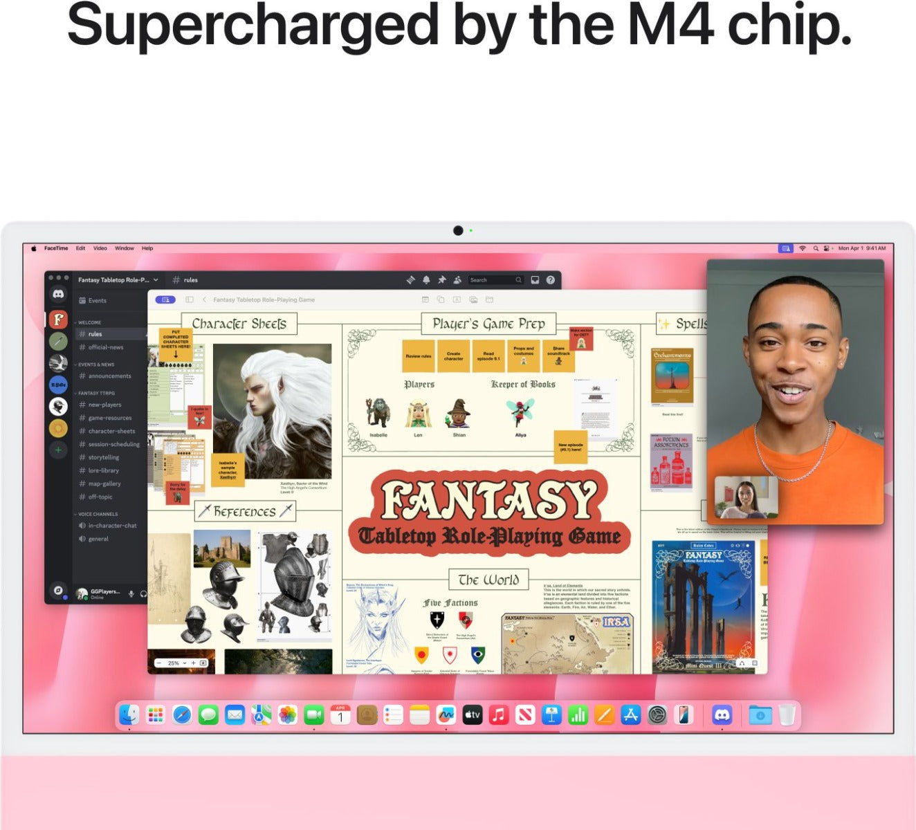 Apple - 24" iMac: M4 chip with 10-core CPU & 10-core GPU, 16GB, 256GB SSD - Pink
