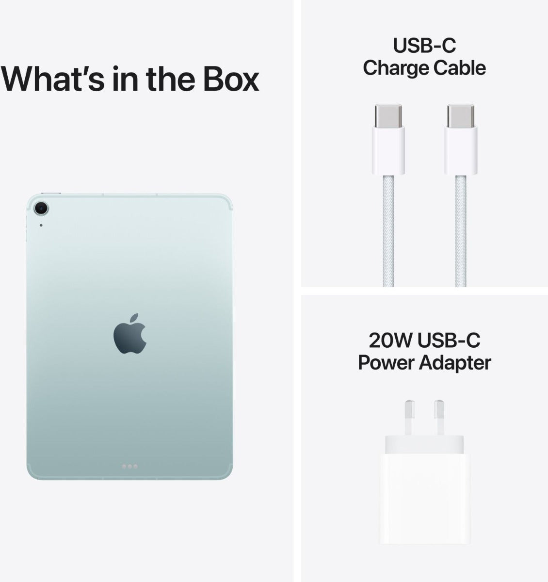 Apple - 11-inch iPad Air Wi-Fi + Cellular 1TB - Blue