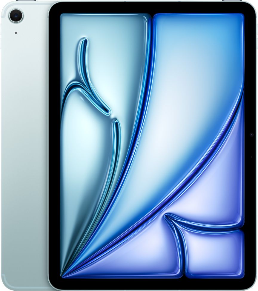 Apple - 11-inch iPad Air Wi-Fi + Cellular 1TB - Blue