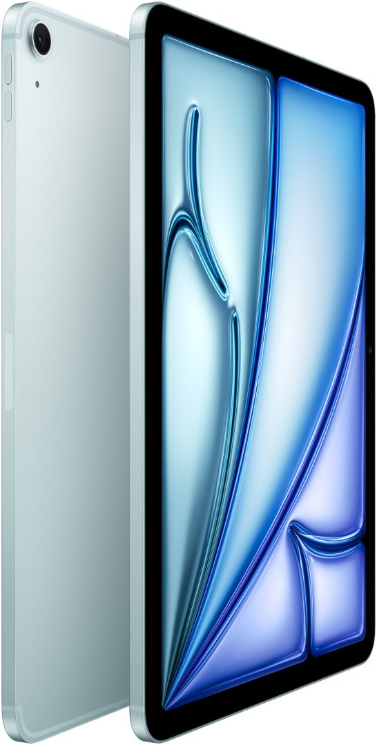 Apple - 11-inch iPad Air Wi-Fi + Cellular 1TB - Blue