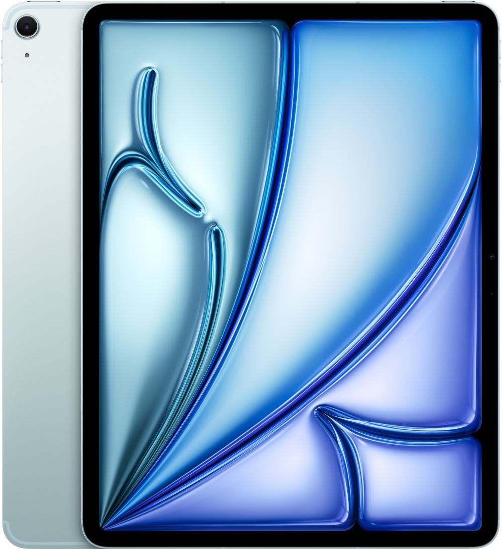 Apple - 13-inch iPad Air Wi-Fi + Cellular 1TB - Blue