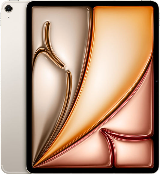 Apple - 13-inch iPad Air Wi-Fi + Cellular 256GB - Starlight
