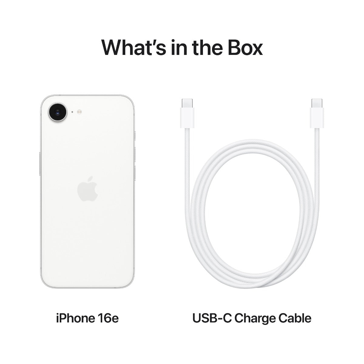 Apple - iPhone 16e 512GB White
