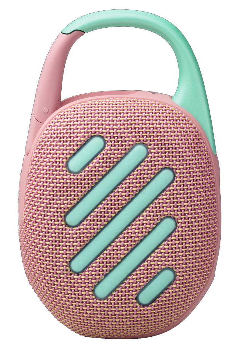JBL - Clip 5 Speaker W/Carabiner - Pink