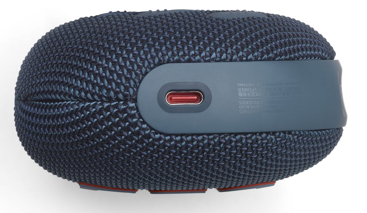 JBL - Clip5 BT Speaker W/Carabiner - Blue