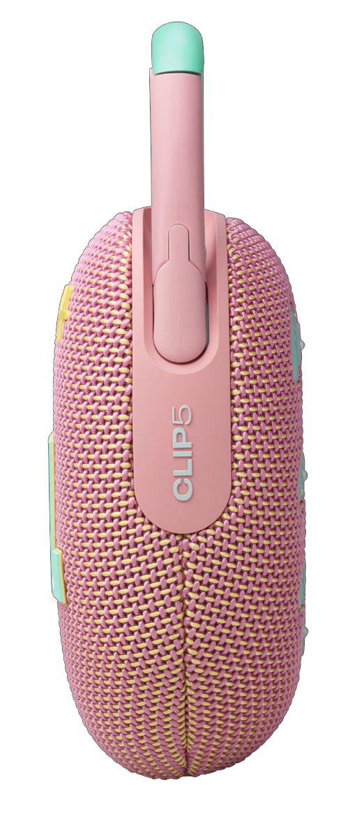 JBL - Clip 5 Speaker W/Carabiner - Pink