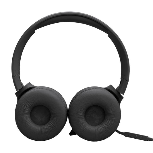 JBL - Tune 520C Wired USB-C On-Ear Headphones - Black