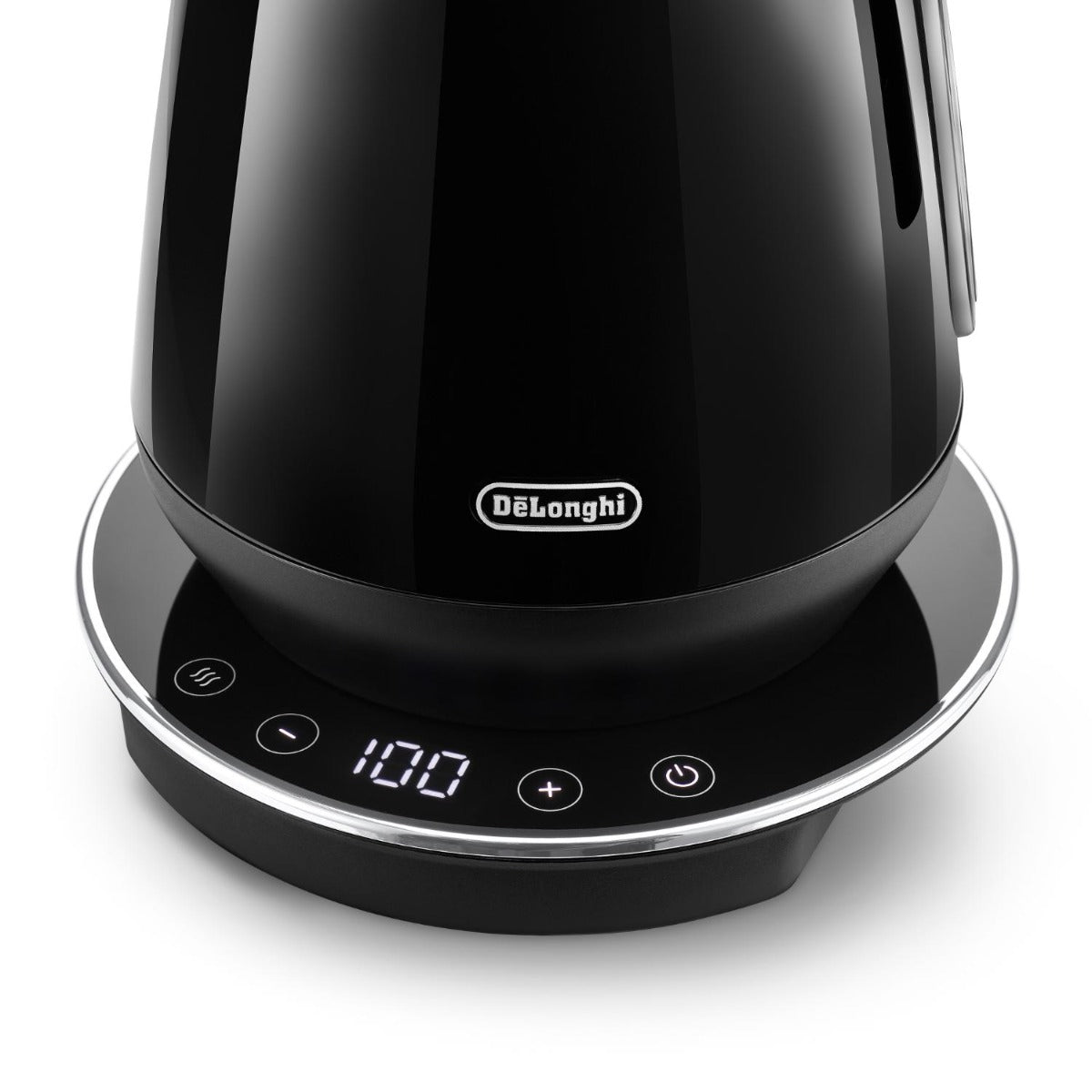 Delonghi - Eclettica 1.7L Kettle - Bold Black