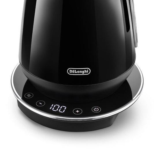 Delonghi - Eclettica 1.7L Kettle - Bold Black