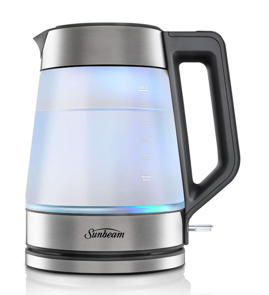 Sunbeam - 1.7L Morning Frost Glass Kettle