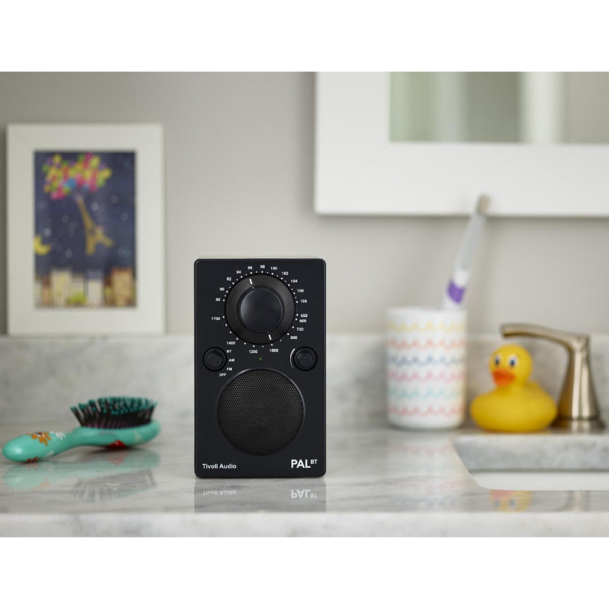 Tivoli - PAL Portable AM/FM Radio & Bluetooth Speaker - Black