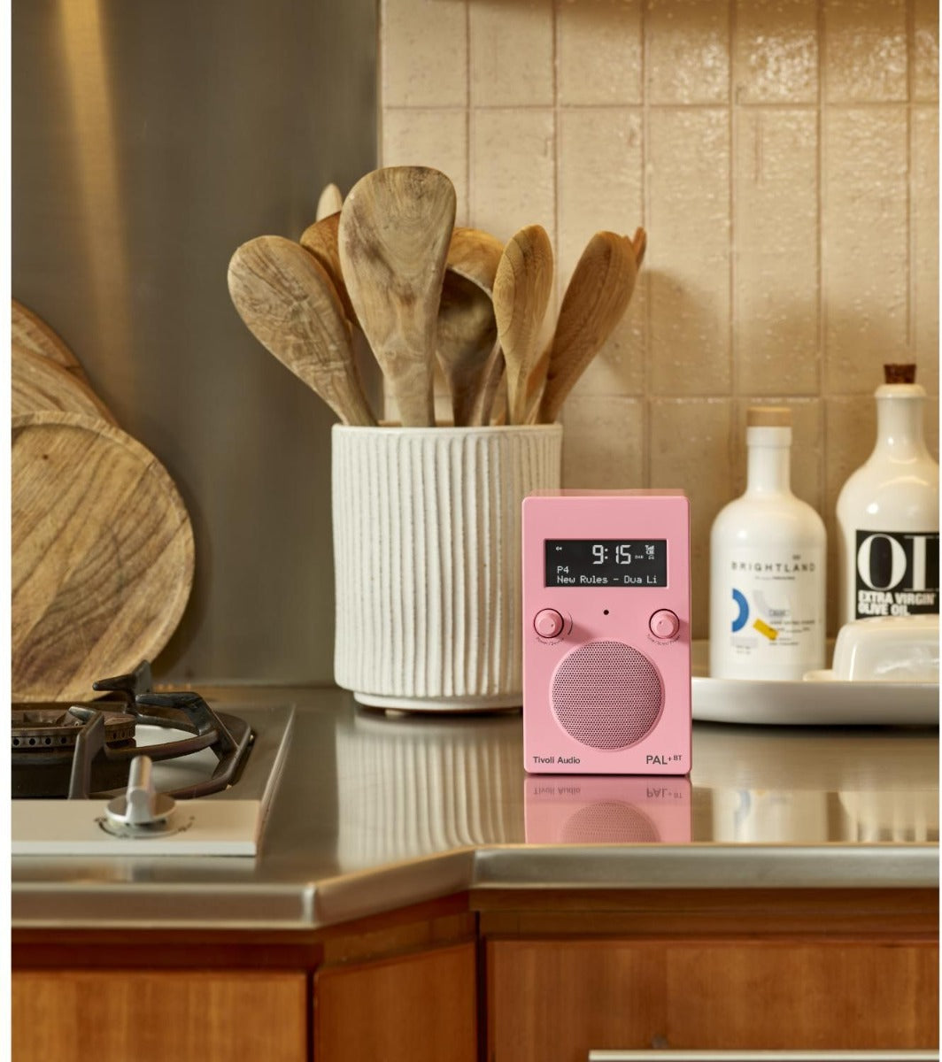 Tivoli - PAL+ Portable AM/FM Radio & Bluetooth Speaker - Pink