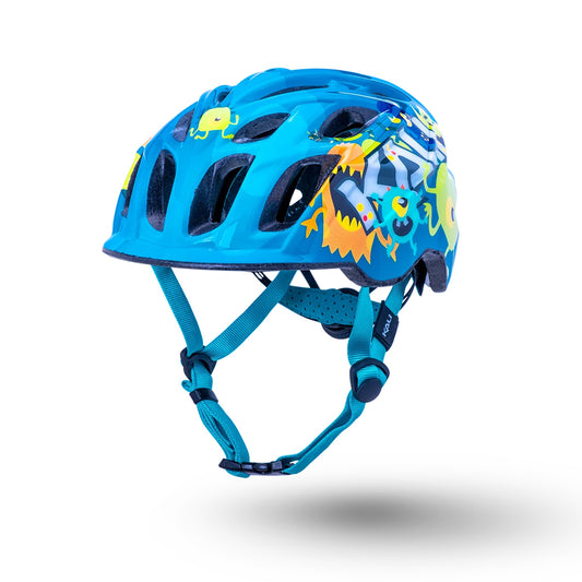 Kali - Chakra Child Kids Helmet - Monsters Blue (XS)