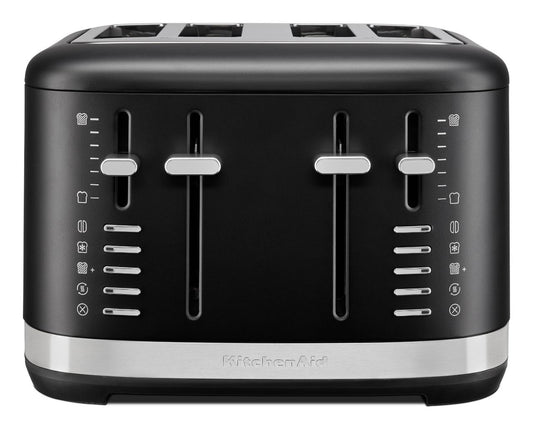 KitchenAid - 4 Slice Toaster - Matte Black