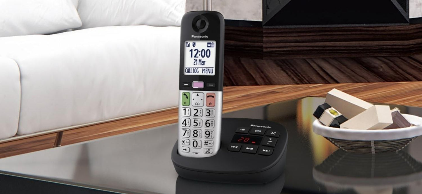 Panasonic - Digital cordless phone with answering machine