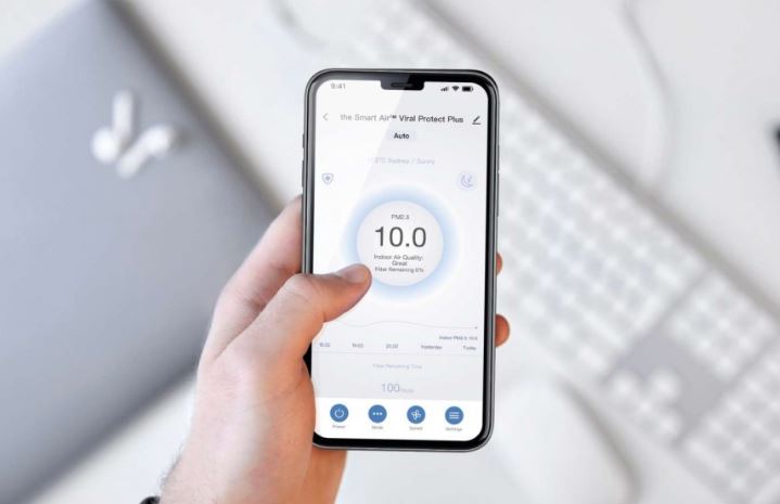 Breville - the Smart Air Viral Protect Plus Air Purifier