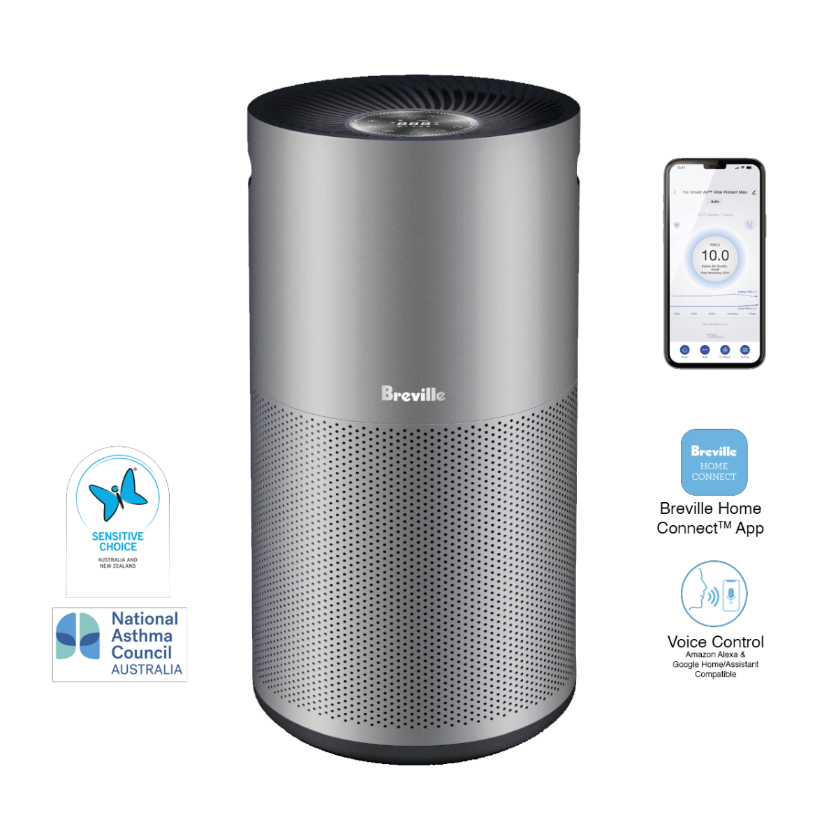 Breville - the Smart Air Viral Protect Max