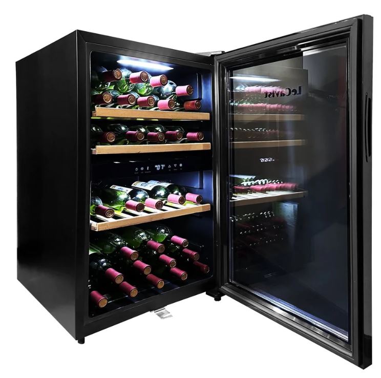 LeCavist - 56 Bottle Dual Zone Wine Fridge