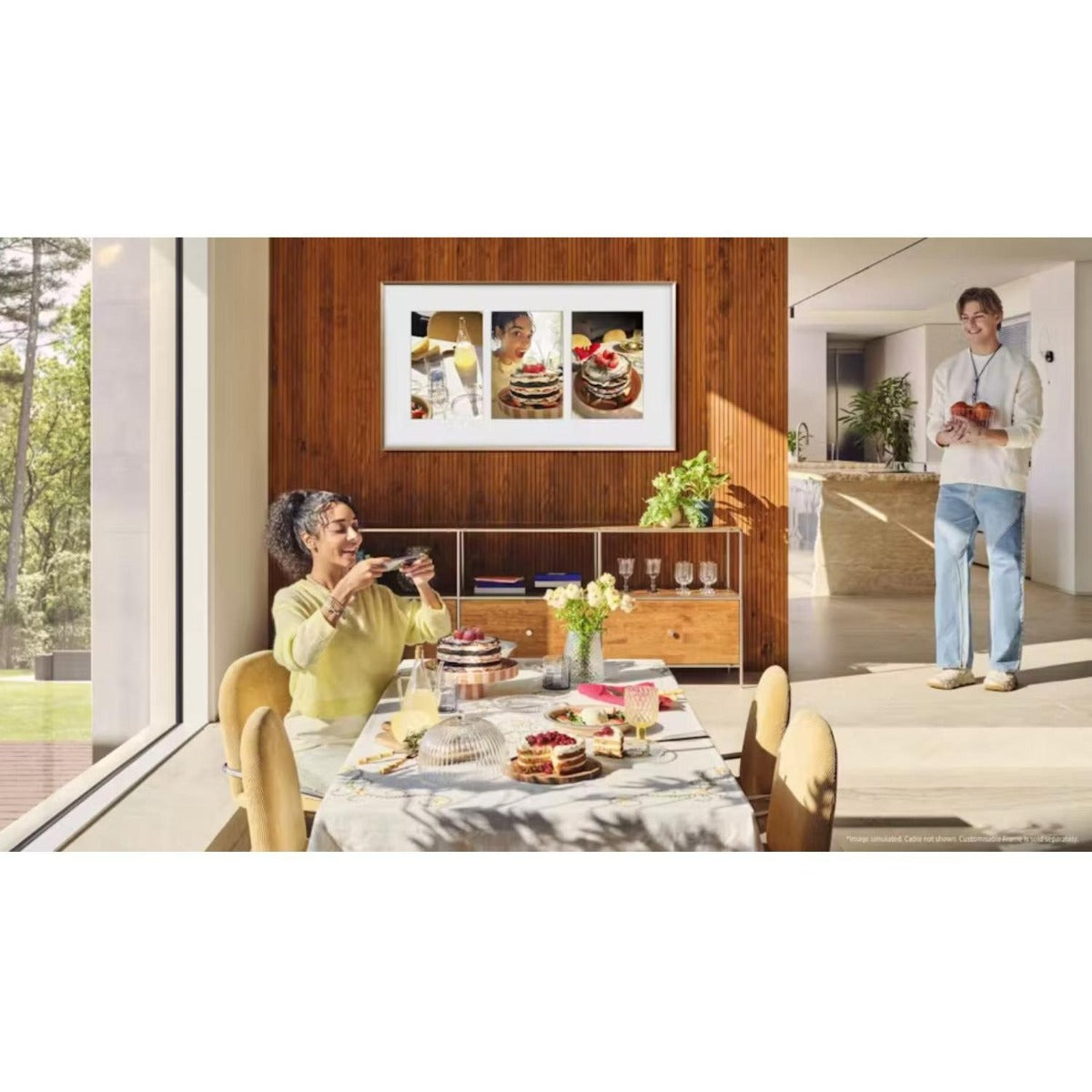 Samsung - 43" The Frame QLED 4K Smart TV (2025) - Wired (2025)